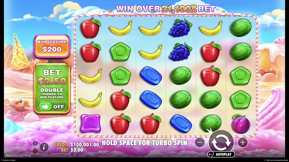 Sweet Bonanza-gokkastfuncties bij Bof Casino