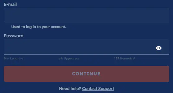 Registratiemethoden bij Bof Casino